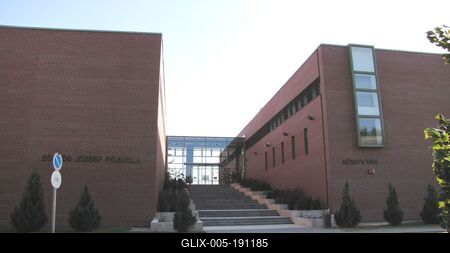 Baja - College and Library - Hungary-stock-foto