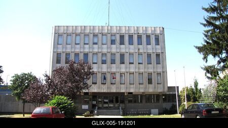 Baja - Cultural Center - Hungary-stock-foto