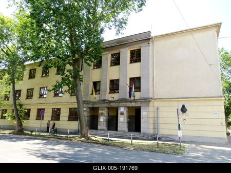 Törökszentmiklós - Bercsényi Miklós Gigh School - Hungary-stock-foto