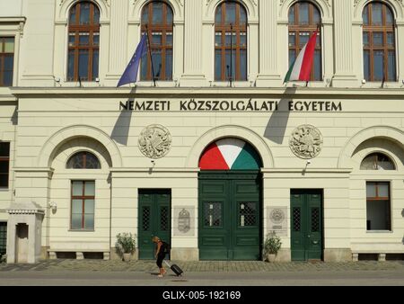 National Public Service University - Budapest - Hungary-stock-foto
