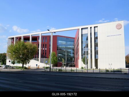Campus of the National Public Service University - Budapest - Hungary-stock-foto