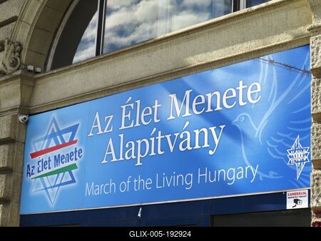 March of the Living Hungary - Holocaust - Budapest-stock-foto