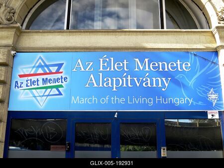 March of the Living Hungary -. Holocaust - Budapest - Foundation-stock-foto