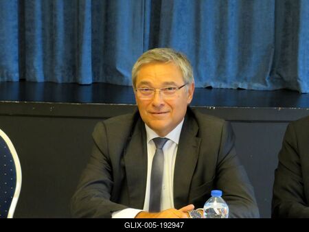Evgeny Arnoldovich Stanislavov - Tussian Ambassador in Hungary-stock-foto