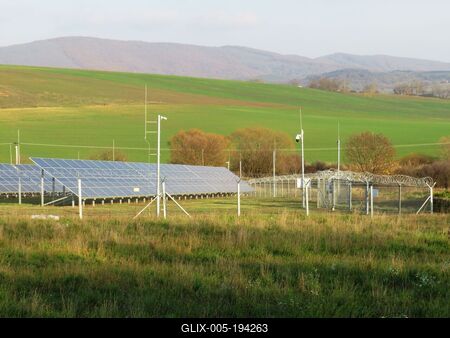 Solar power plant - Galgaguta - Hungary-stock-foto
