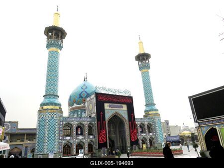 Tehran - Imamzadeh Saleh Mosque - Iran-stock-foto