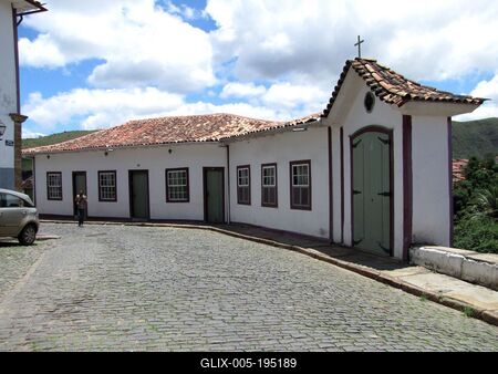 Ouro Preto - Brazil - UNESCO World Heritage-stock-foto