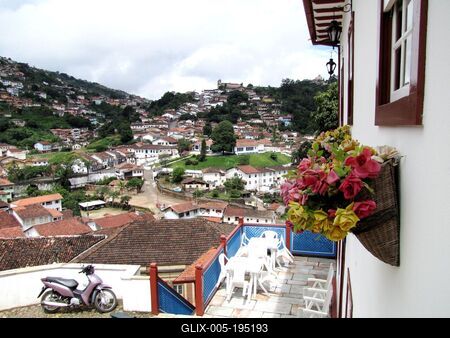 Ouro Preto Inn - Brazil - UNESCO World Heritage-stock-foto