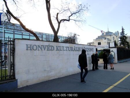 The Honvéd (Army) Cultural Center - Budapest - Hungary-stock-foto