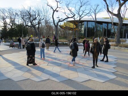 The musical cover of the Musical Playground - Budapest-stock-foto