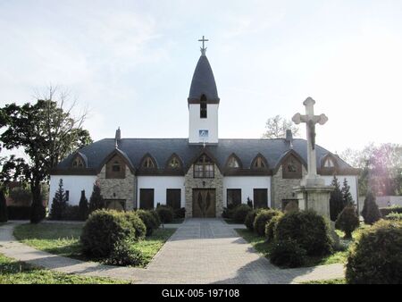 Pápa - Hungarry - Mária Radio szudio-stock-foto