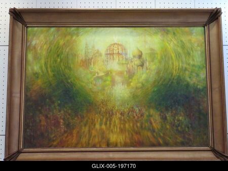 Painting - Encounter of Three Worlds - Art - Hungary-stock-foto