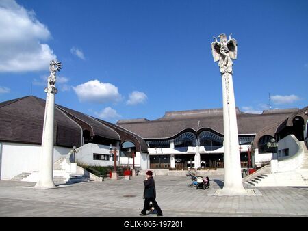 Makovecz Cultural Center - Sárospatal - Hungary-stock-foto