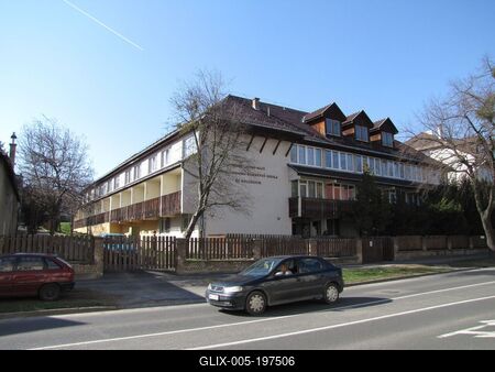 Agricoltural vocational School - Sátoraljaújhely - Hungary-stock-foto