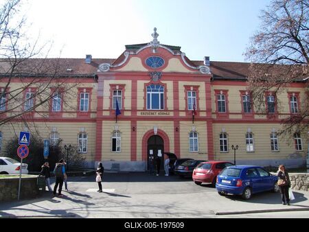 Sátoraljaújhely - Hospital - Hungary-stock-foto