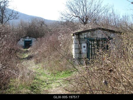 Wine cellars - Sátoraljaújhely - Hungary-stock-foto
