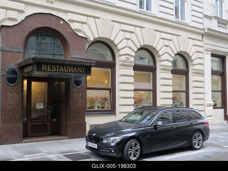 Sacher Resaurant - Vienna - Austria-stock-foto