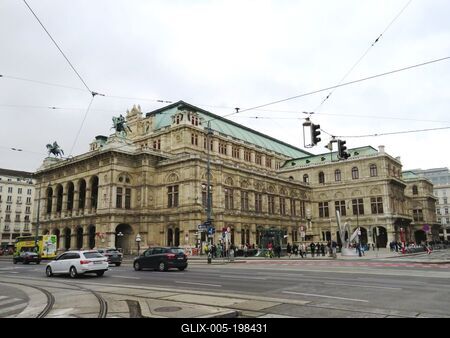 Vienna - Opera - Austria-stock-foto