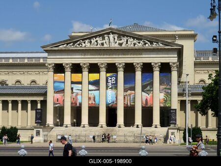 Csontváry Exposition - Hungarian Fine Arts - Budapest-stock-foto