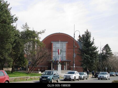 City Hall - Szerencs - Hungary-stock-foto