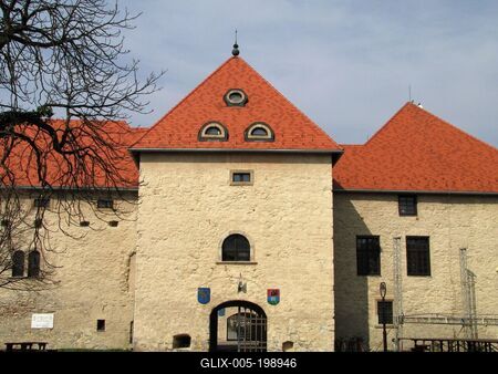 Rákóczi castle - Szerencs - Hungary-stock-foto