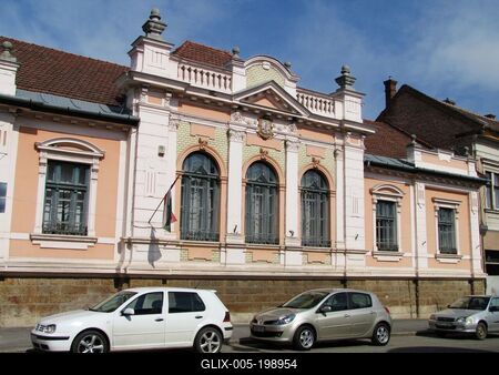 Borsod-Abaúj-Zemplén county government office - Szerencs - Hungary-stock-foto