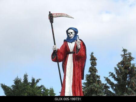 The Great Reaper in the Prater amusement park in Vienna-stock-foto