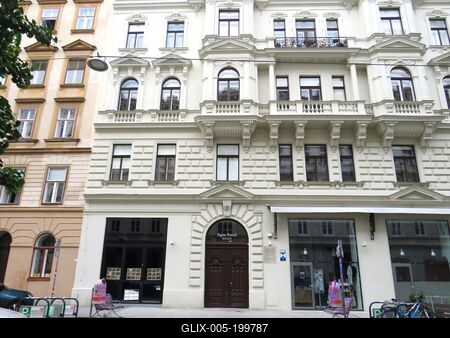 Sigmund FReud Home - Vienna - Brggasse Museum-stock-foto