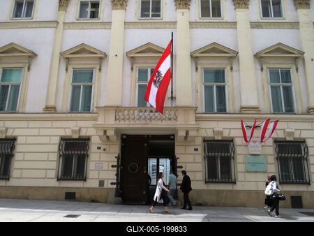 Vienna - Austrian Ministry of Interior-stock-foto