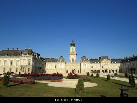 Festetics Castle and Park - Keszthely - Hungary-stock-foto