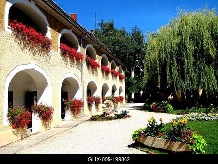 Keszthely - Pethő House - Goldmark House - Hungary-stock-foto