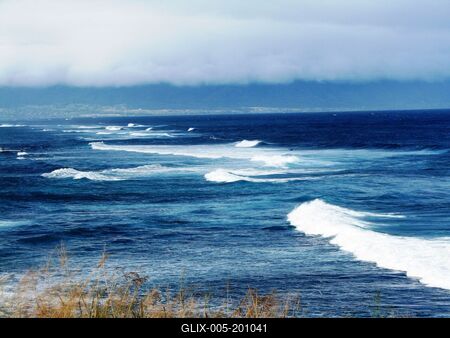 The Pacific Ocean at the island of Maui - Hawaii - Nature-stock-foto