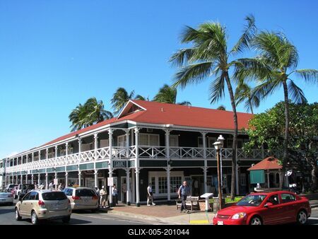 Lahaina - Maui - Hawaii Islands - USA-stock-foto
