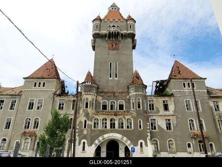 Hajmáskér - Hungary - Abandoned Artillery Barracks - Military-stock-foto