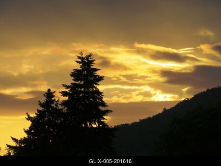 Sunset - Hungary - Nature-stock-foto