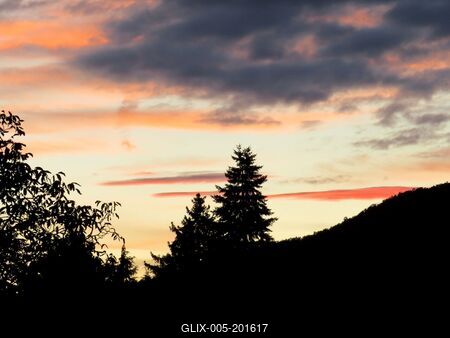 Summer end sunset - Hungary - Nature-stock-foto