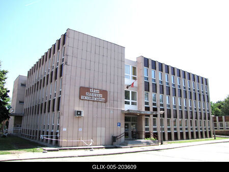 The specialist medical clinic in Mezőkövesd - Hungary-stock-foto