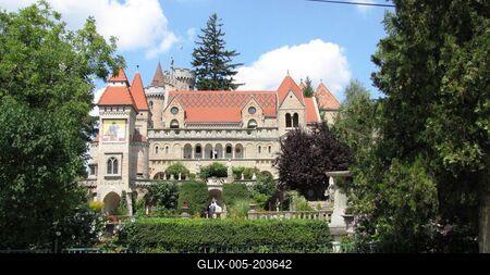 Bory Castle - Székesfehérvár - Hungary - Romantic attraction-stock-foto