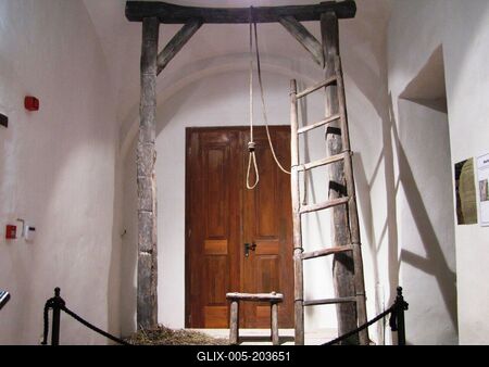 Gibbet - Museum - Várpalota - Hungary-stock-foto