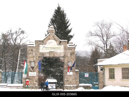 Mátra Hospital in Kékestető - Hungary-stock-foto