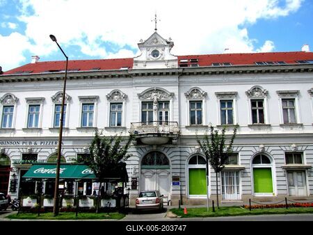 Pollák house - Nagykovácsi - Hungary-stock-foto