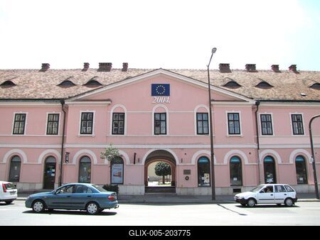 Vasember House - Nagykanizsa - Hungary-stock-foto