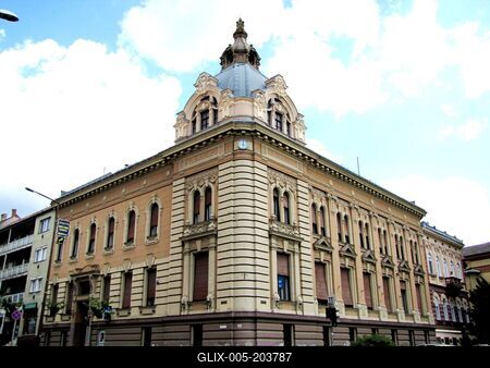 Bank Palace - Nagykovácsi - Hungary-stock-foto