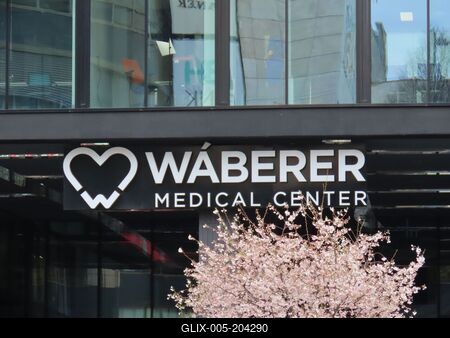 Wáberer Medical Center - Budapest - Spring-stock-foto