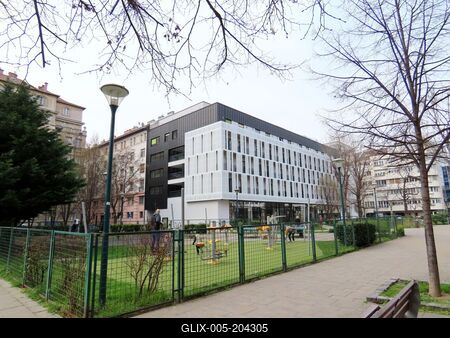 Ráday House student hostel - Budapest - Reformed university-stock-foto