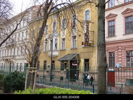 Kossuth Klub cultural center - Budapest-stock-foto