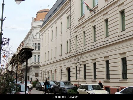Ráday House - Károly Gáspár reformed University - Budapest-stock-foto