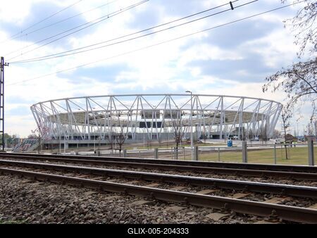 National Athletic Center - Budapest - Sport-stock-foto