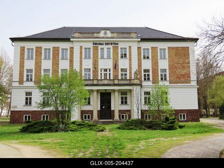 Székesfehérvár - Óbuda University - Hungary-stock-foto