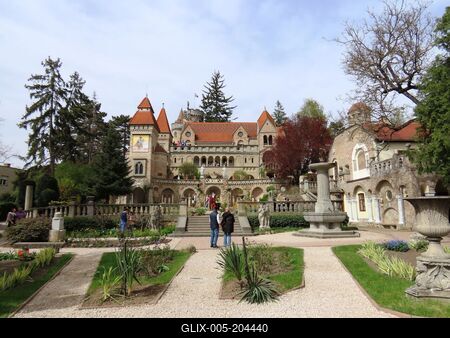 Bory Castle - Bory Jenő architect's dreams  - Székesfehérvár - Hungary-stock-foto